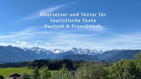 Französisch-Übersetzer Tourismus